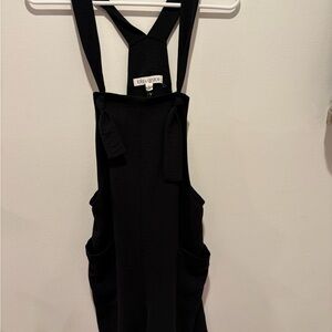 Dry Goods Black Jumpsuit Romper with Pockets
